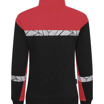 Projob Dames sweater met rits Projob Progression 7105