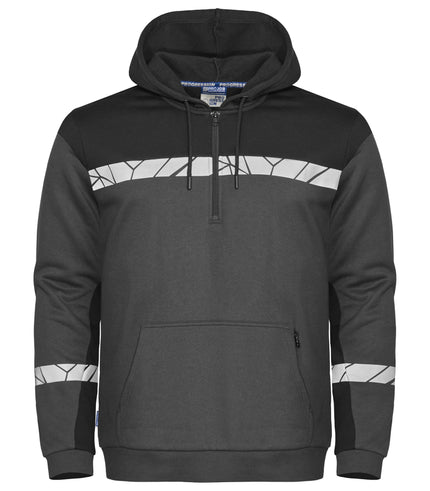 Projob Hoodie met halve rits Projob Progression 7104