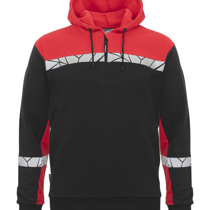 Projob Hoodie met halve rits Projob Progression 7104