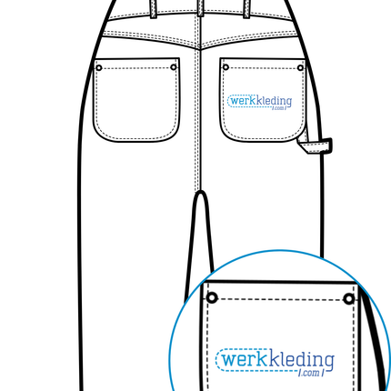 Werkkleding.com Bedrukken broek / overall