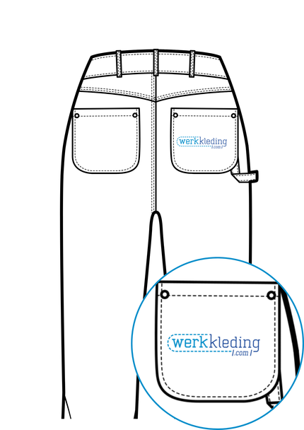 Werkkleding.com Bedrukken broek / overall