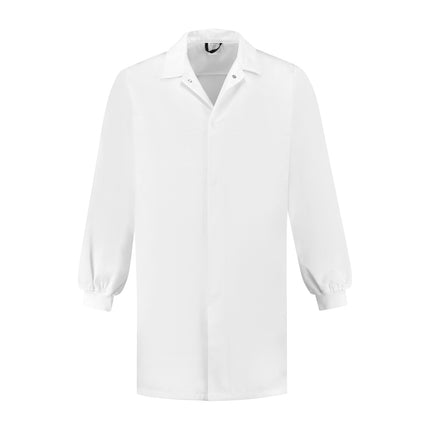 Werkkleding.com Food stofjas met tricot manchetten