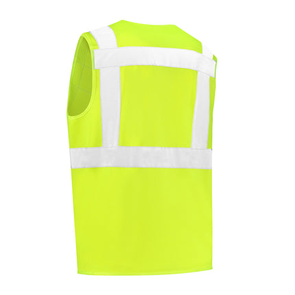 Werkkleding.com High Visibility veiligheidshesje met rits RWS