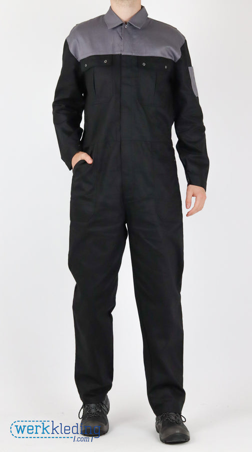 Werkkleding.com Overall katoen tweekleurig