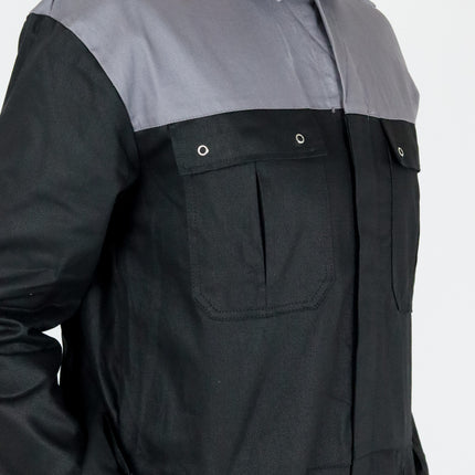 Werkkleding.com Overall katoen tweekleurig