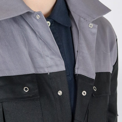 Werkkleding.com Overall katoen tweekleurig