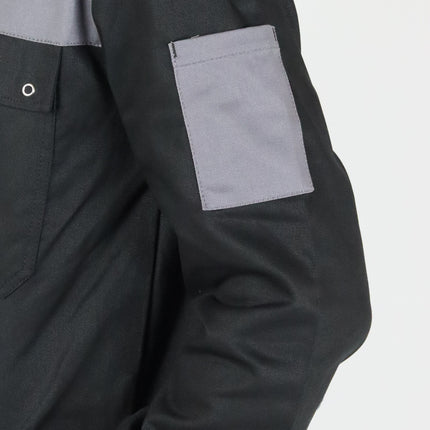 Werkkleding.com Overall katoen tweekleurig